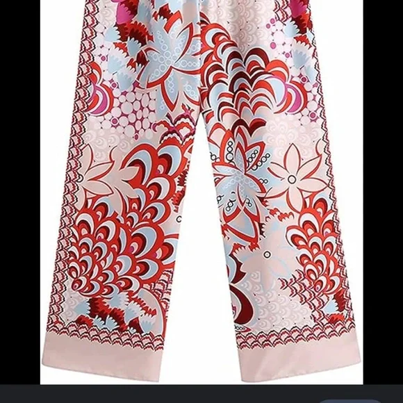 Colorful Pattern Pants - Picture 4 of 7